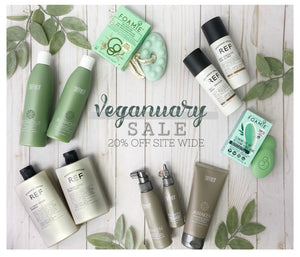 Veganuary Sale! Save 20% off all of our cruelty free and vegan beauty products. 